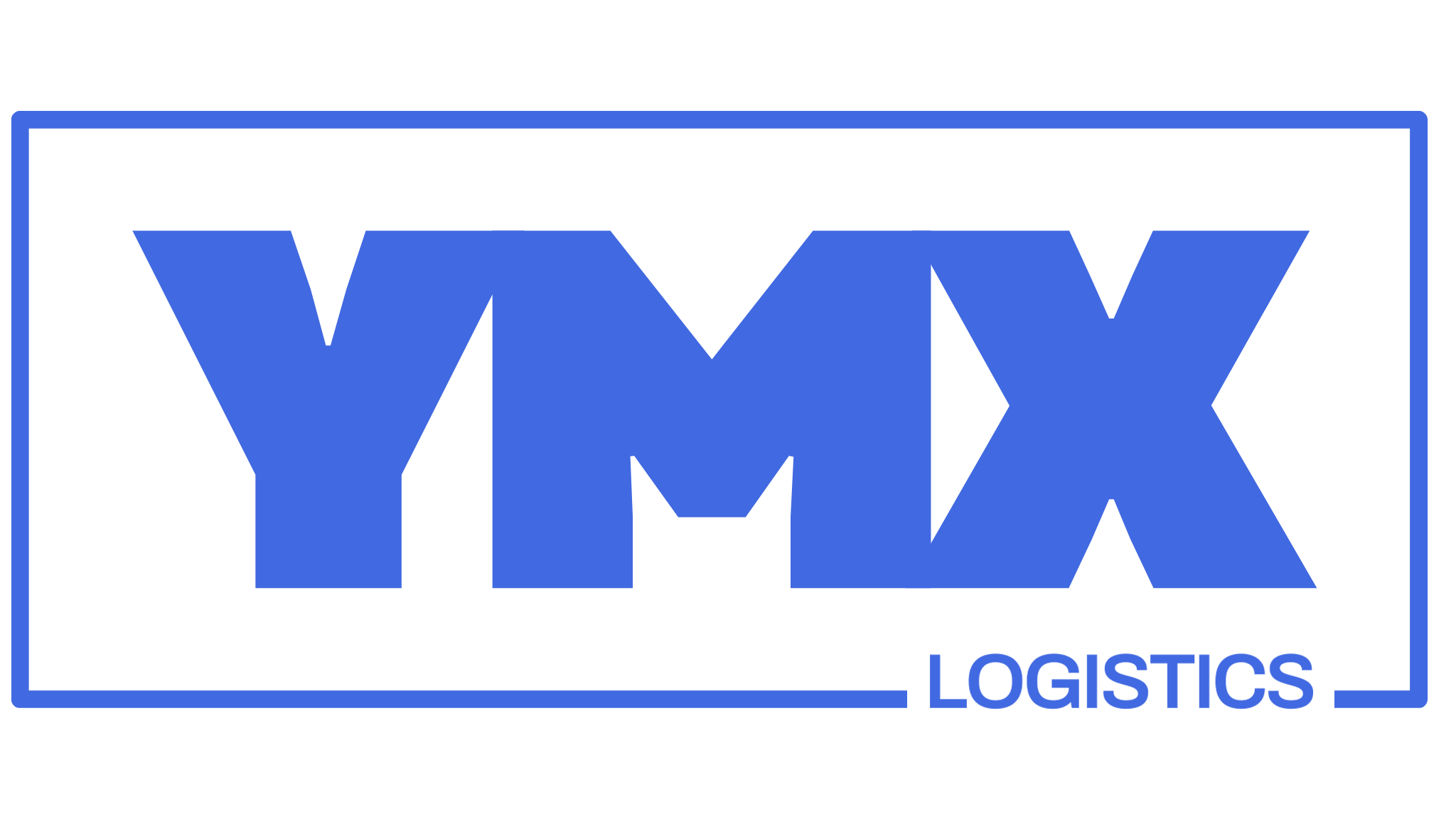 YMX Logistics - Logo - blue
