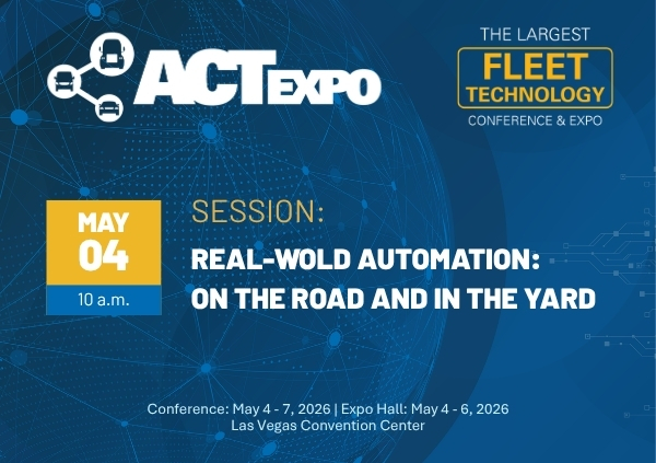 YMX Logistics Speak at ACT Expo
