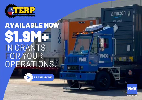 $1.9M+ in Rebates Available For Shippers in Texas via Diesel Emissions Reduction Incentive (DERI) Program and Texas Emissions Reduction Plan (TERP)