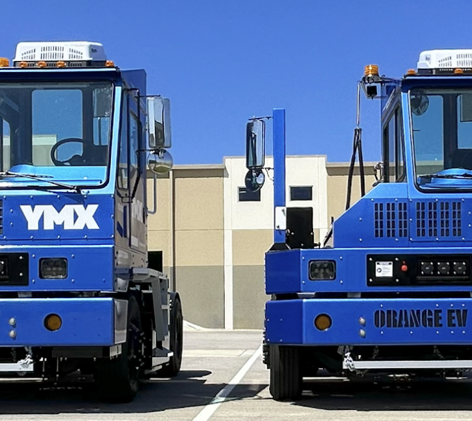 YMX Logistics EV Yard Trucks