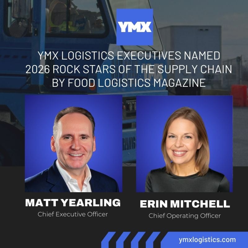 YMX Logistics - Food Logistics - 2026 Rock Stars of the Supply Chain